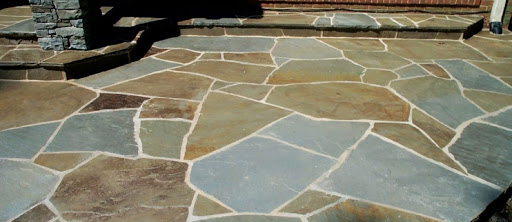 Flag-Stone Flooring.