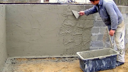 Single coat plaster