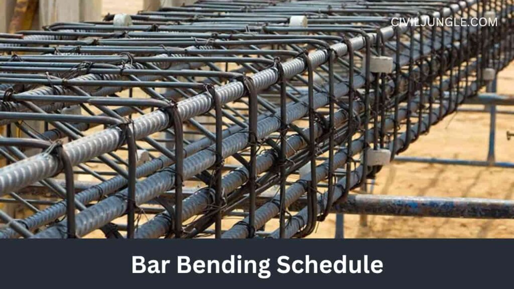 Bar Bending Schedule