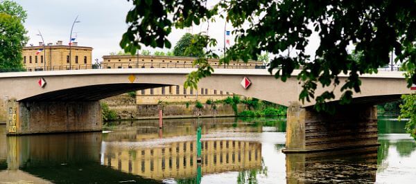 Moselle River at Thionville, France