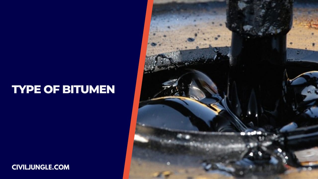 Type of Bitumen