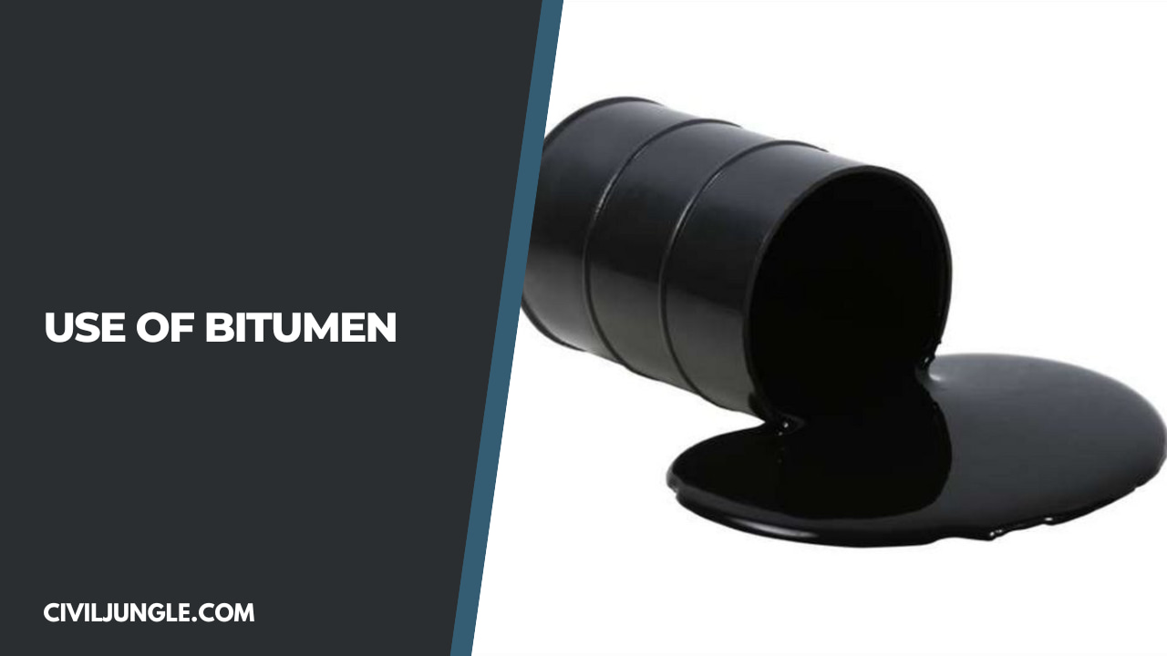 Use of Bitumen