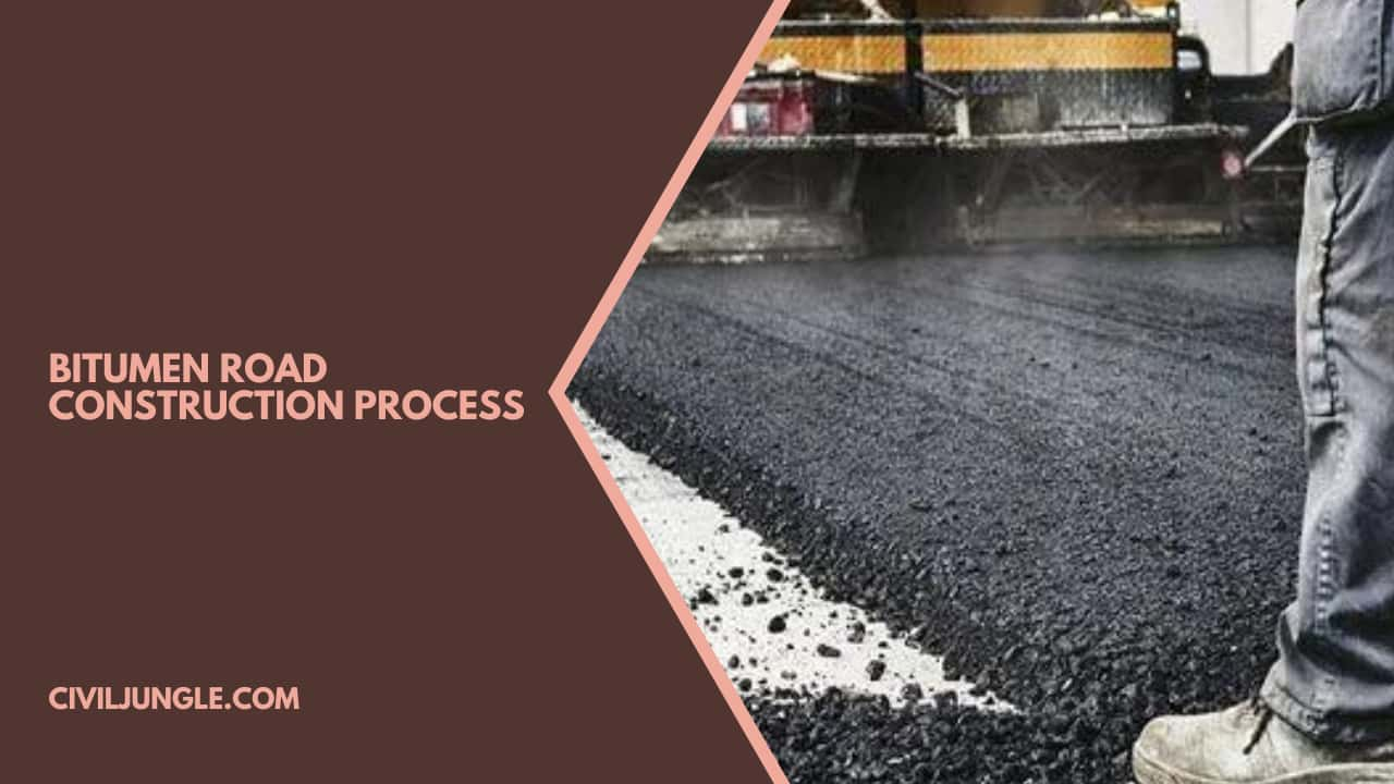 Bitumen Road Construction Process