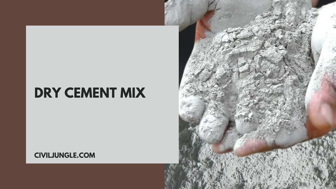 Dry Cement Mix