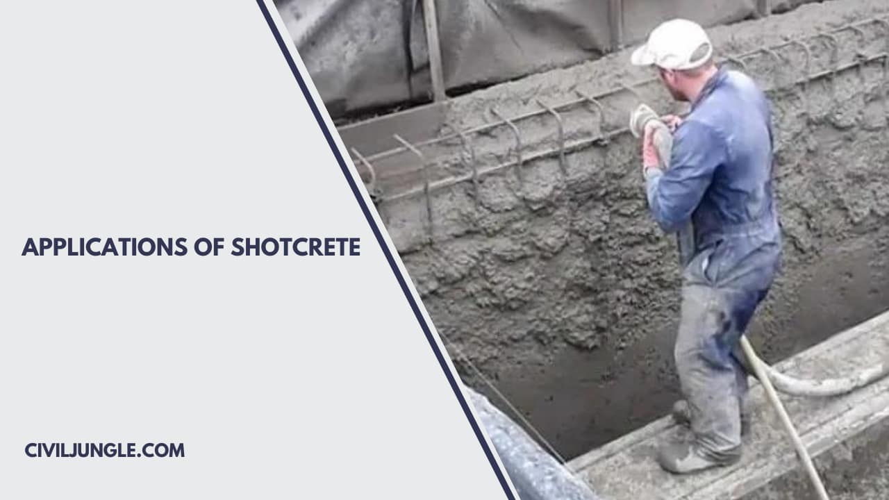 Applications of Shotcrete