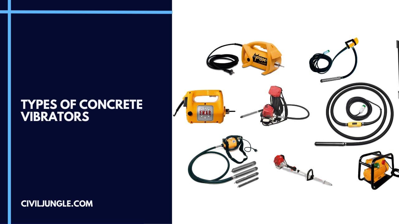 Types of Concrete Vibrators