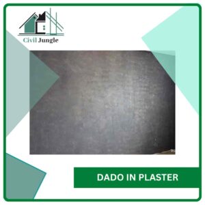 Dado in Plaster