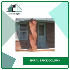 Spiral Brick Column