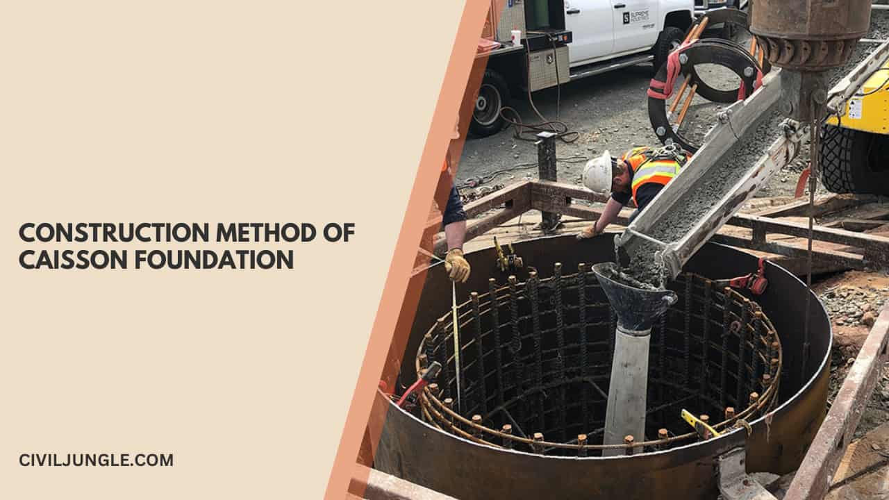 Construction Method of Caisson Foundation