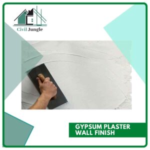 Gypsum Plaster Wall Finish