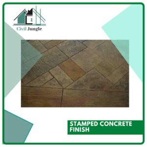 Stamped Concrete Finish