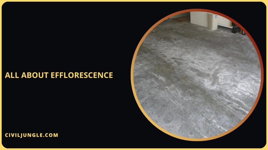 All About Efflorescence