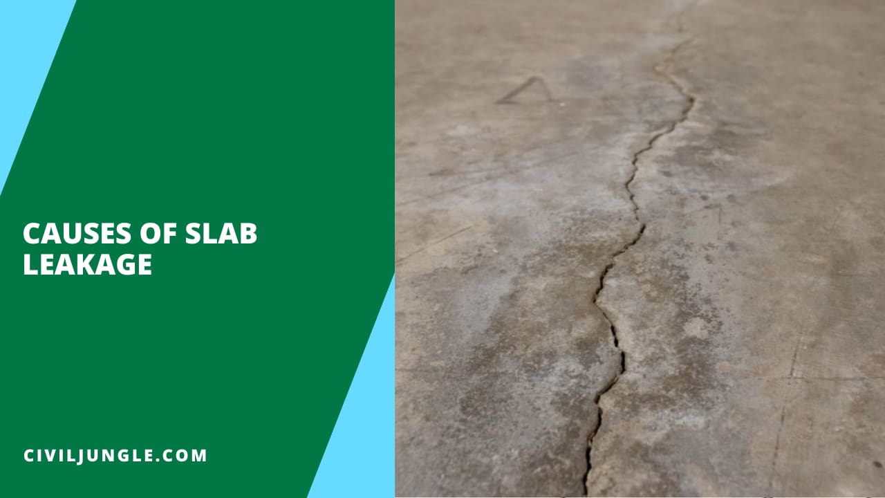 Causes of Slab Leakage