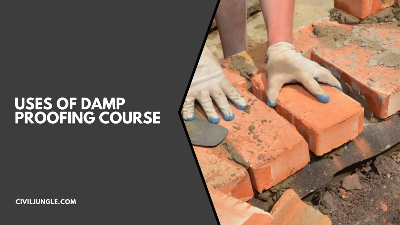 Uses of Damp Proofing Course