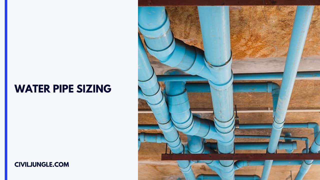 Water Pipe Sizing