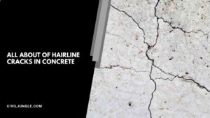 all about of Hairline Cracks in Concrete