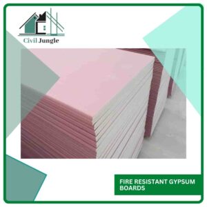 Fire Resistant Gypsum Boards