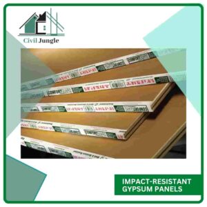 Impact-Resistant Gypsum Panels