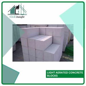 Light Aerated Concrete Blocks