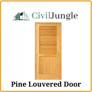 Pine Louvered Door