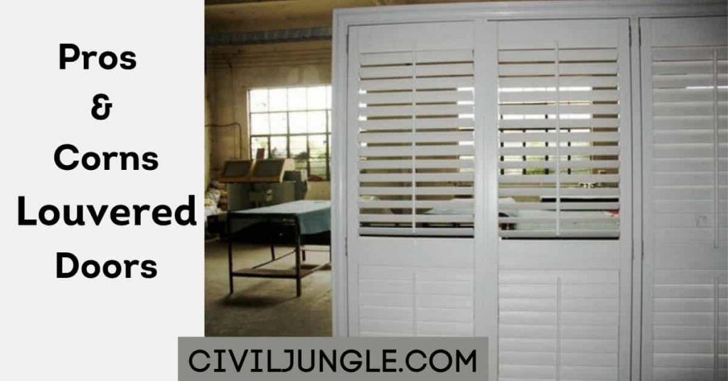 Pros & Corns Louvered Doors