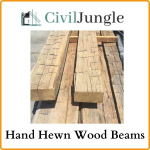 Hand Hewn Wood Beams