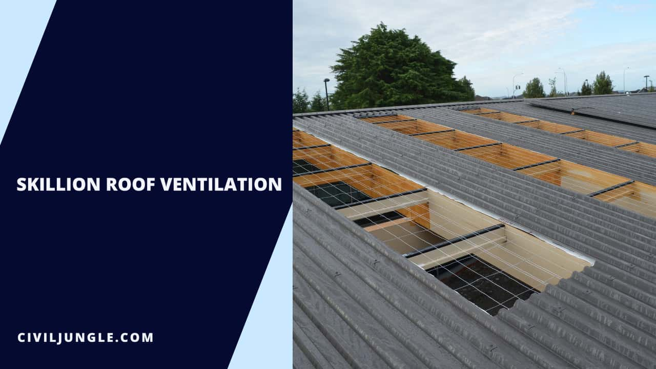 Skillion Roof Ventilation