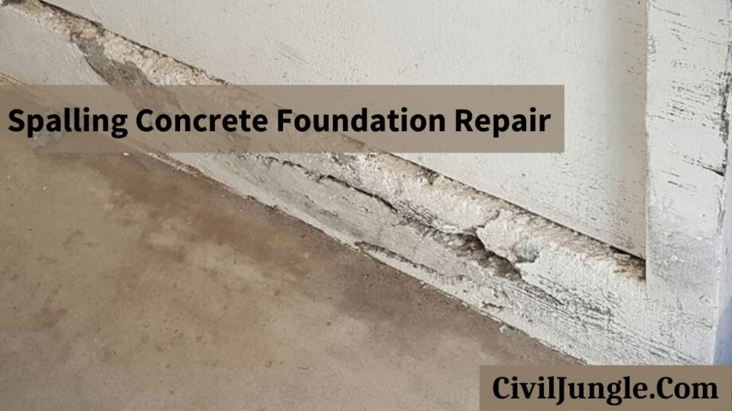 Spalling Concrete Foundation Repair 