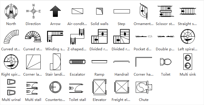 FLOOR PLAN SYMBOLS