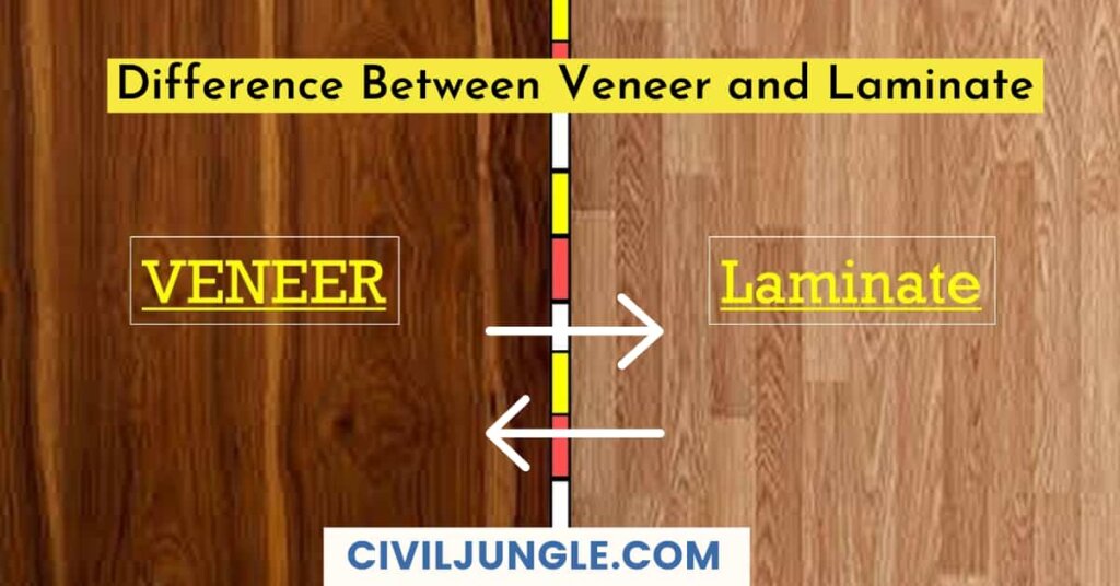 Difference Between Veneer and Laminate