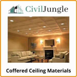 Coffered Ceiling Materials