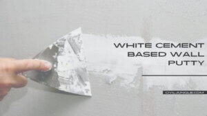 White Cement Based Wall Putty