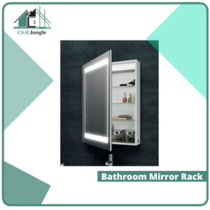 Bathroom Mirror Rack