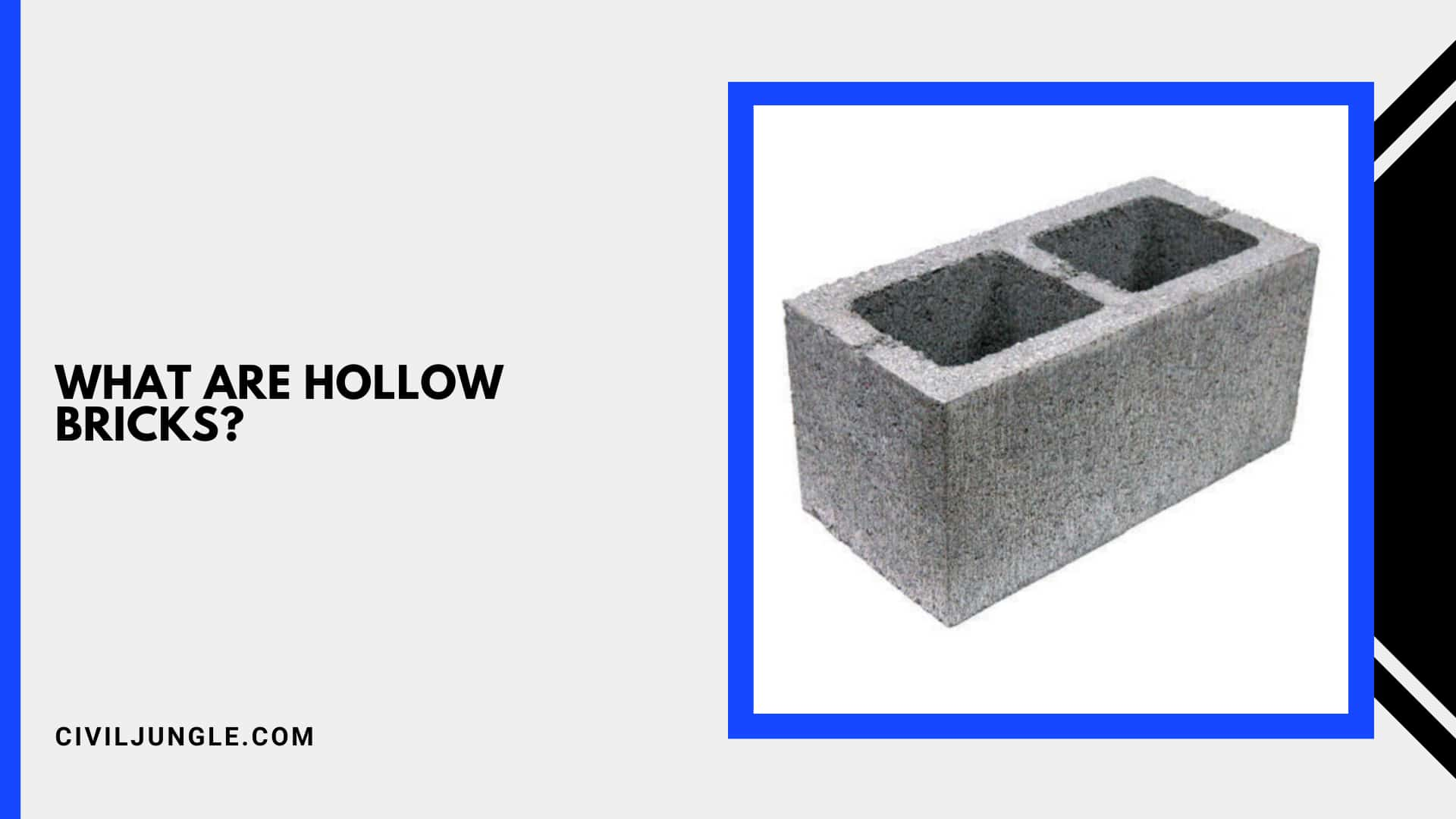 What Are Hollow Bricks?