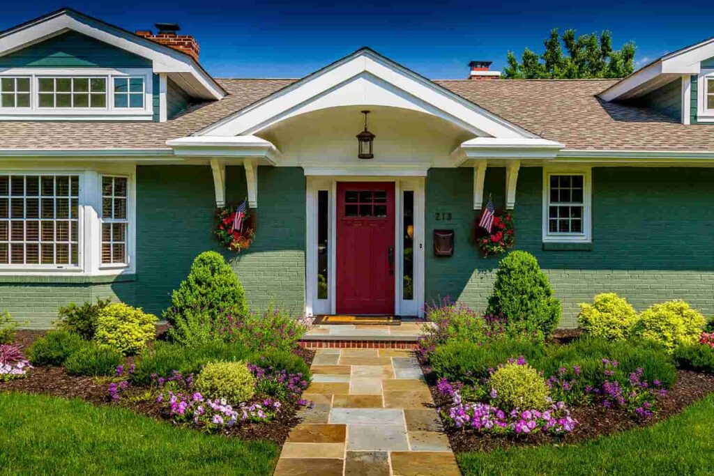 Green House Exterior Color Schemes