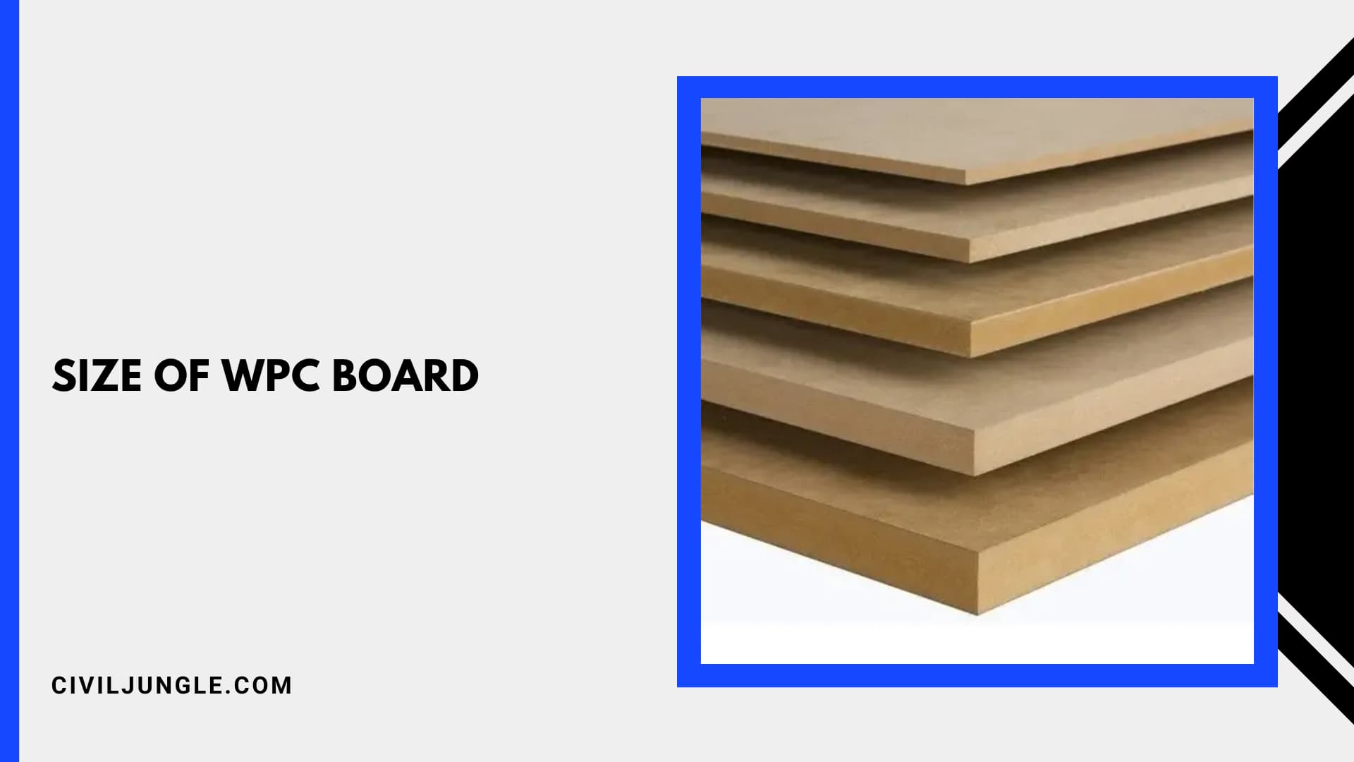 Size of WPC board