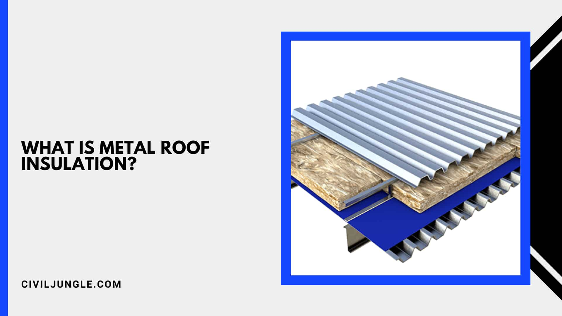 What Is Metal Roof Insulation?