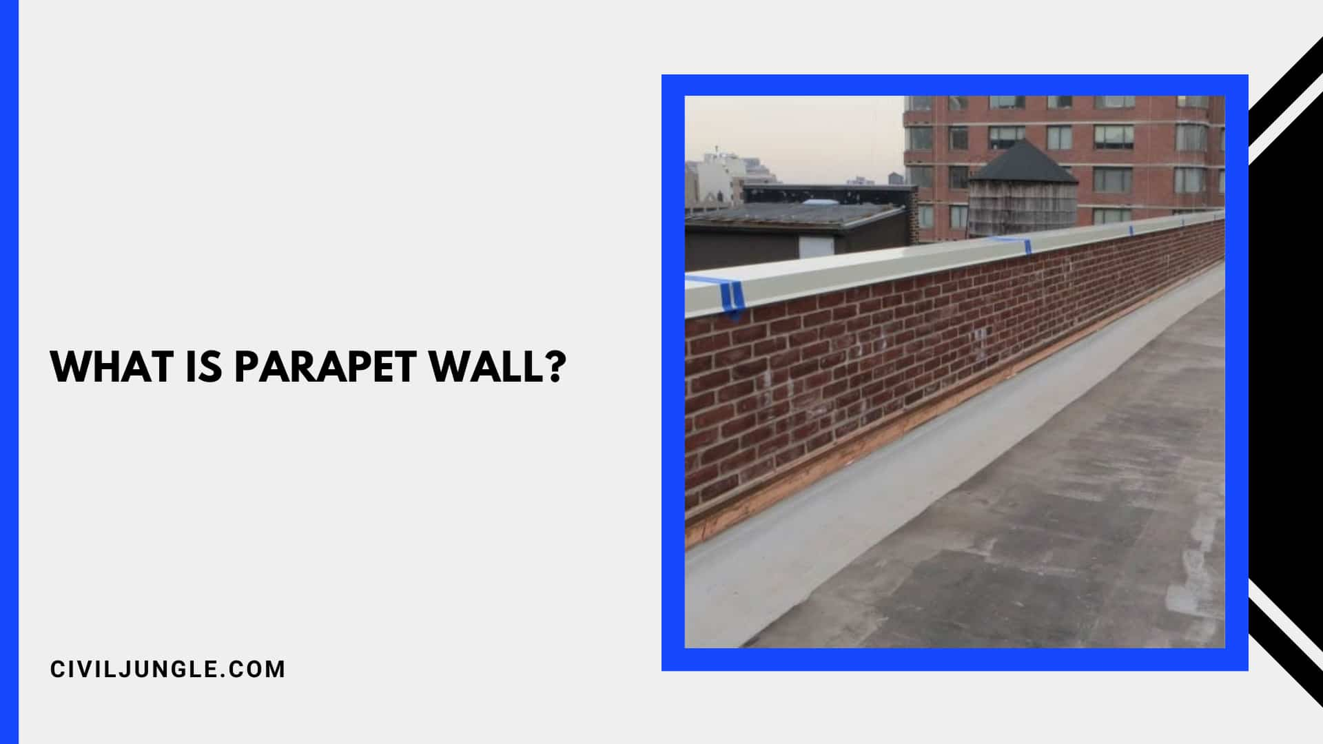 What Is Parapet Wall?