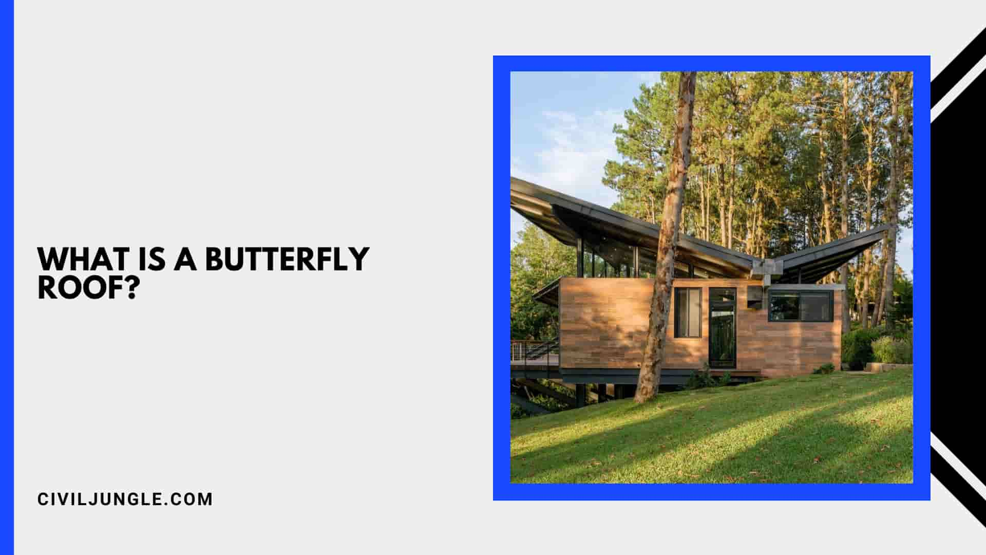 What Is a Butterfly Roof?