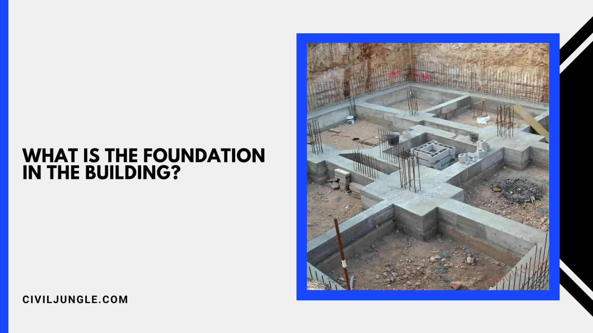 What Is the Foundation in the Building?