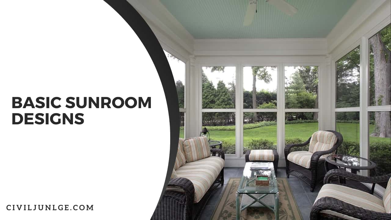 Basic Sunroom Designs