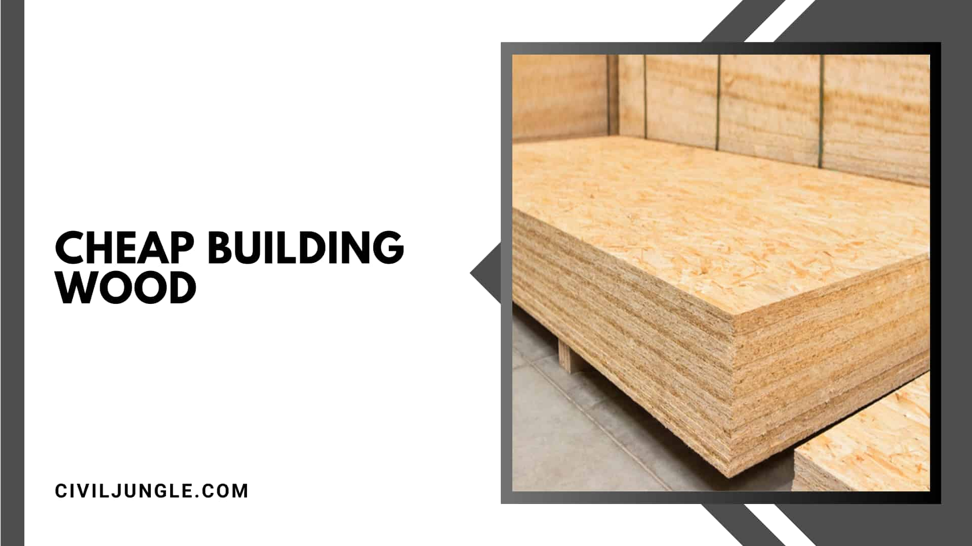 Cheap Building Wood