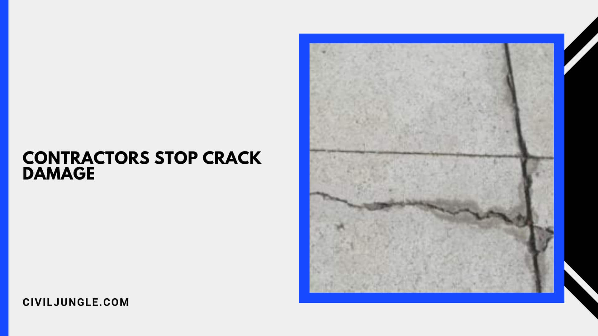 Contractors Stop Crack Damage