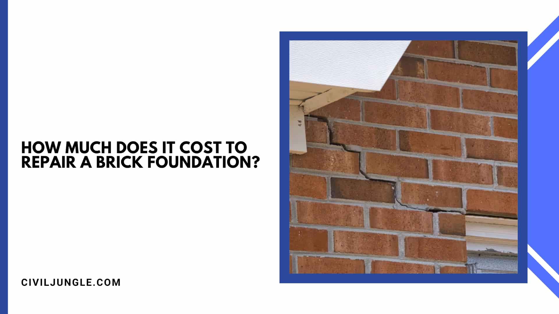 How Much Does It Cost to Repair a Brick Foundation?