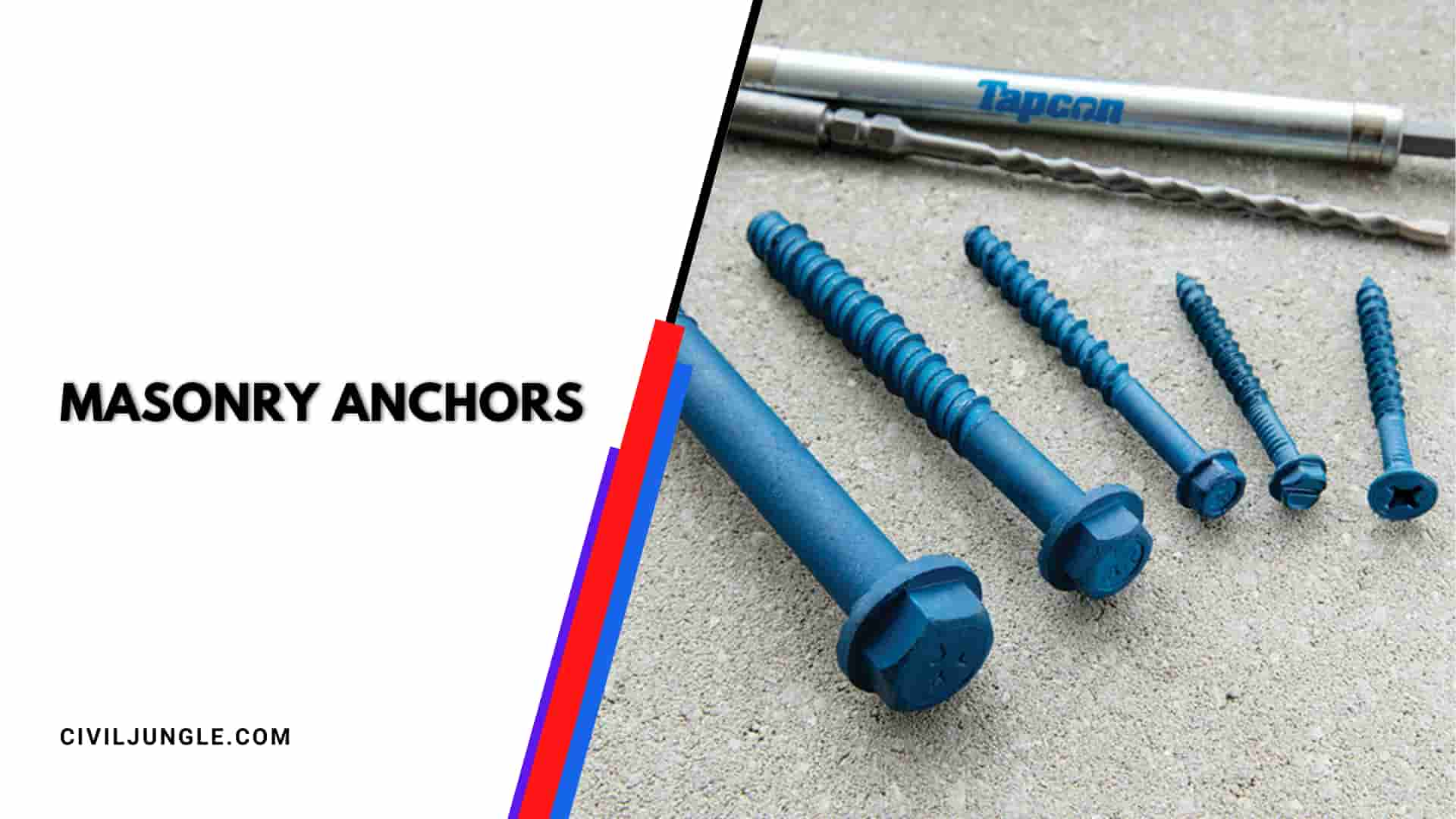 Masonry Anchors