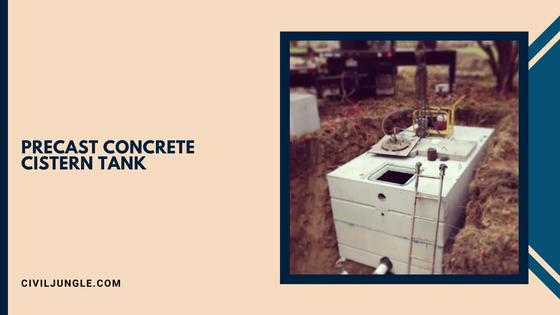 Precast Concrete Cistern Tank