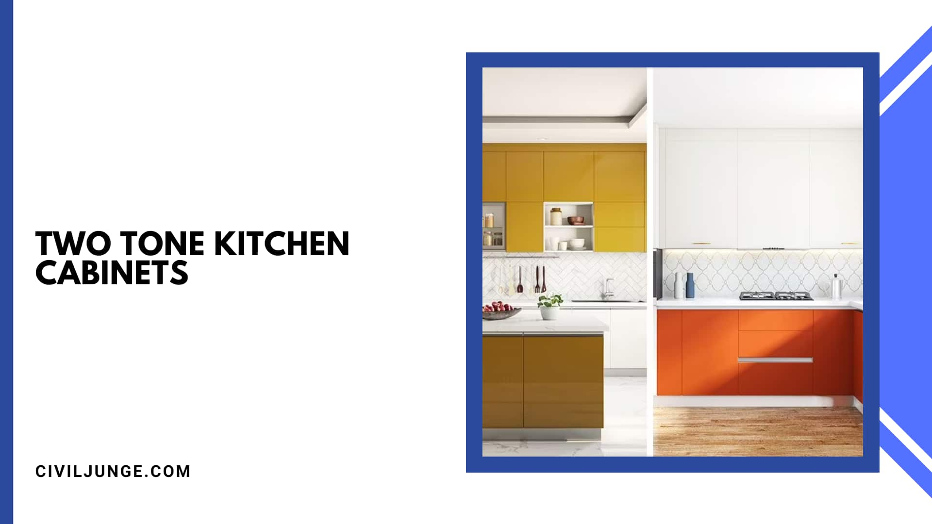 All About Two Tone Kitchen Cabinets