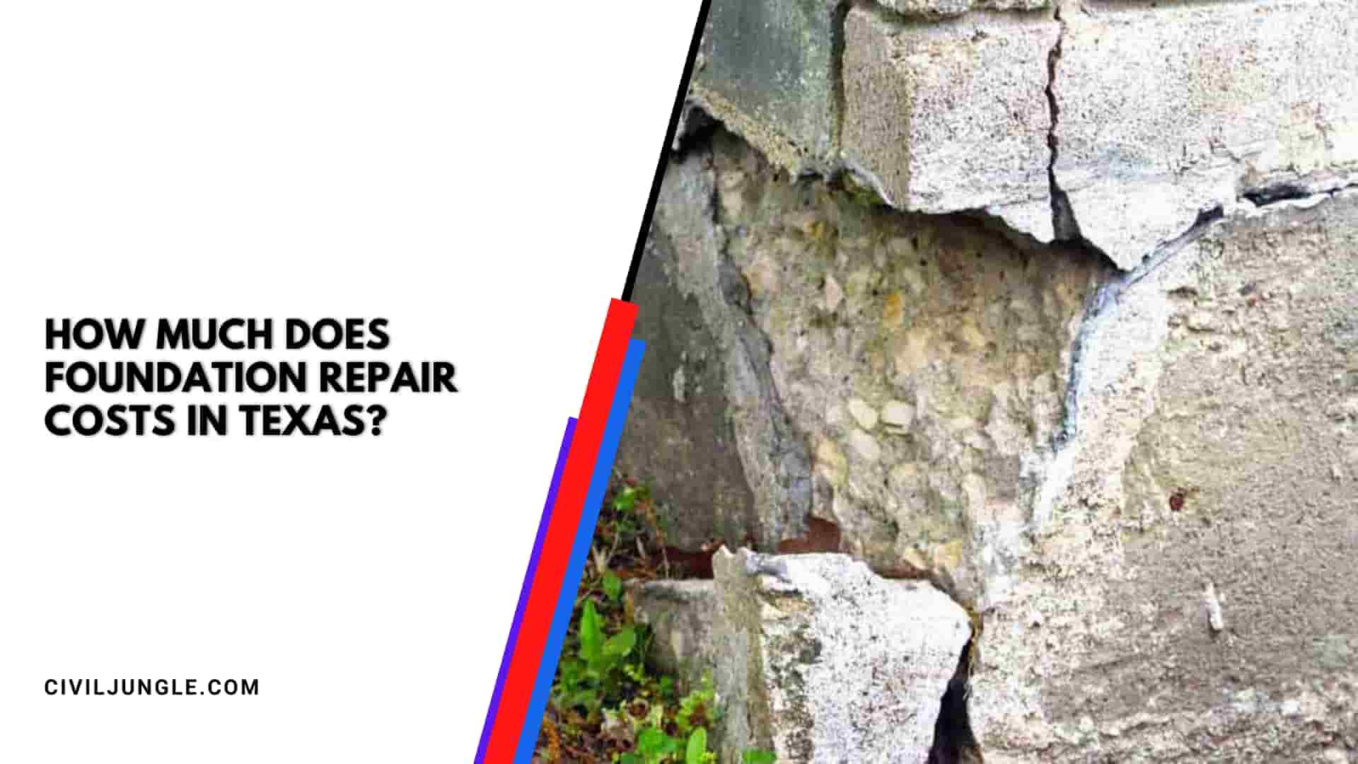 How Much Does Foundation Repair Costs in Texas?