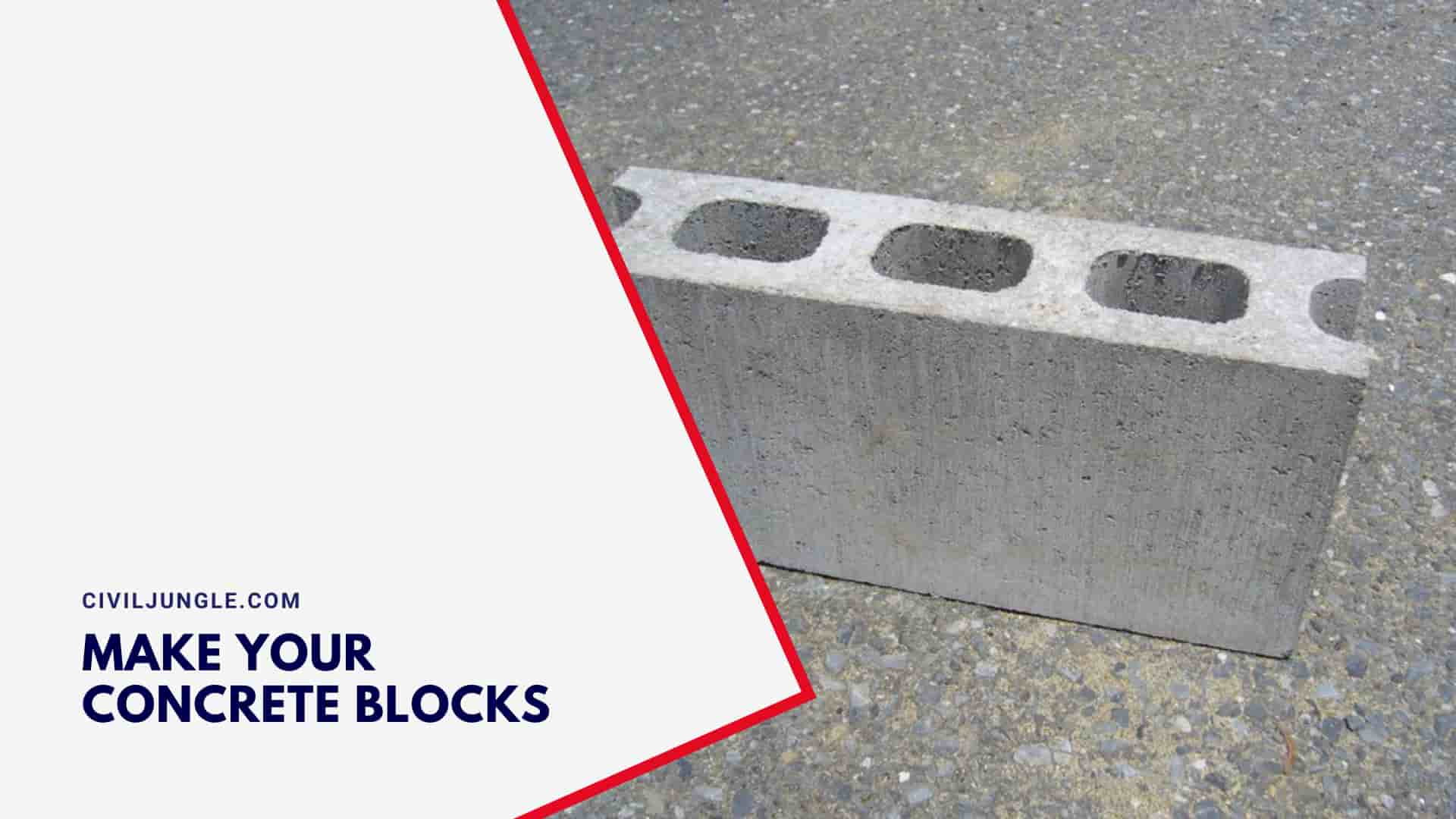 Make Your Concrete Blocks