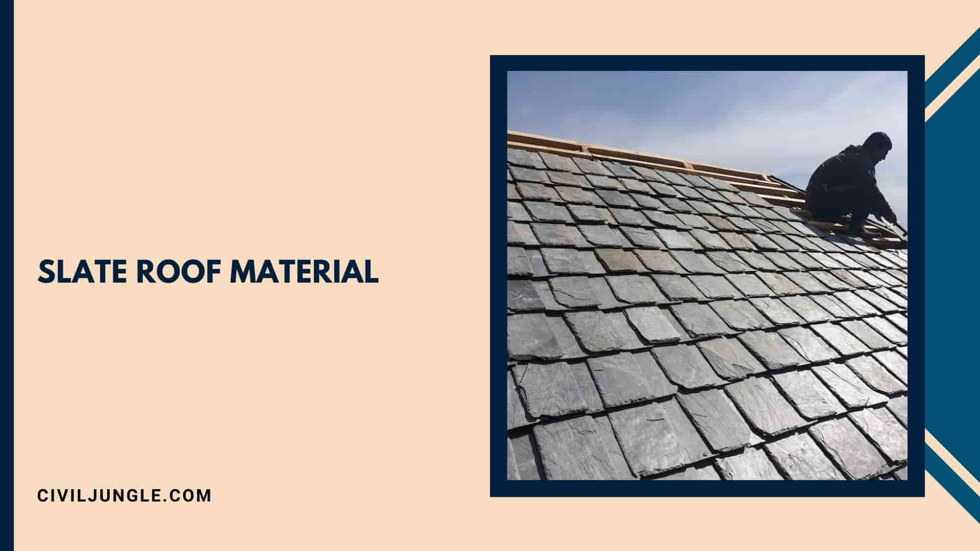 Slate Roof Material